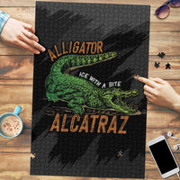 Alligator Alcatraz Puzzle ICE With A Bite - Wonder Print Shop