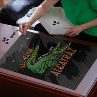 Alligator Alcatraz Puzzle ICE With A Bite - Wonder Print Shop