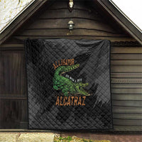 Alligator Alcatraz Quilt ICE With A Bite - Wonder Print Shop