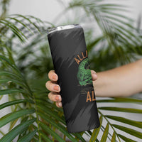 Alligator Alcatraz Skinny Tumbler ICE With A Bite - Wonder Print Shop