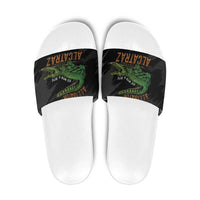 Alligator Alcatraz Slide Sandals ICE With A Bite - Wonder Print Shop