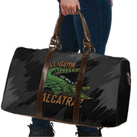 Alligator Alcatraz Travel Bag ICE With A Bite - Wonder Print Shop