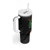 Alligator Alcatraz Tumbler With Handle ICE With A Bite - Wonder Print Shop