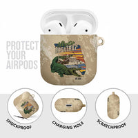 Alligator Alcatraz Retro AirPods Case The Swamp - Wonder Print Shop