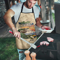 Alligator Alcatraz Retro Apron The Swamp - Wonder Print Shop