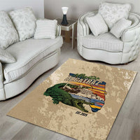 Alligator Alcatraz Retro Area Rug The Swamp - Wonder Print Shop
