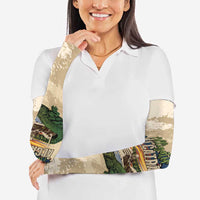 Alligator Alcatraz Retro Arm Sleeves The Swamp - Wonder Print Shop