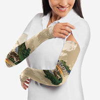 Alligator Alcatraz Retro Arm Sleeves The Swamp - Wonder Print Shop