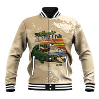 Alligator Alcatraz Retro Baseball Jacket The Swamp - Wonder Print Shop