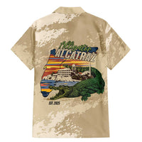 Alligator Alcatraz Retro Family Matching Mermaid Dress and Hawaiian Shirt The Swamp - Wonder Print Shop
