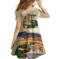 Alligator Alcatraz Retro Family Matching Summer Maxi Dress and Hawaiian Shirt The Swamp - Wonder Print Shop