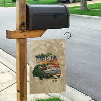 Alligator Alcatraz Retro Garden Flag The Swamp - Wonder Print Shop