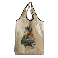 Alligator Alcatraz Retro Grocery Bag The Swamp - Wonder Print Shop