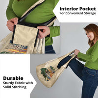 Alligator Alcatraz Retro Grocery Bag The Swamp - Wonder Print Shop