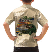 Alligator Alcatraz Retro Hawaiian Shirt The Swamp - Wonder Print Shop