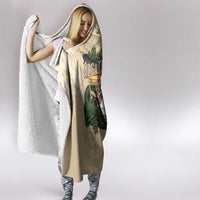 Alligator Alcatraz Retro Hooded Blanket The Swamp - Wonder Print Shop