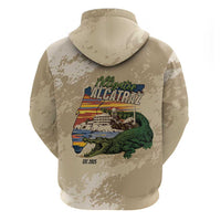 Alligator Alcatraz Retro Hoodie The Swamp - Wonder Print Shop