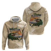 Alligator Alcatraz Retro Hoodie The Swamp - Wonder Print Shop