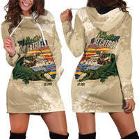 Alligator Alcatraz Retro Hoodie Dress The Swamp - Wonder Print Shop