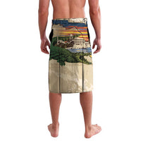 Alligator Alcatraz Retro Lavalava The Swamp - Wonder Print Shop