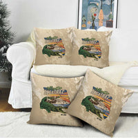 Alligator Alcatraz Retro Pillow Cover The Swamp - Wonder Print Shop