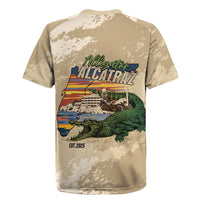 Alligator Alcatraz Retro Rugby Jersey The Swamp - Wonder Print Shop