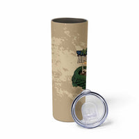 Alligator Alcatraz Retro Skinny Tumbler The Swamp - Wonder Print Shop