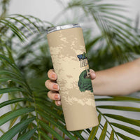 Alligator Alcatraz Retro Skinny Tumbler The Swamp - Wonder Print Shop