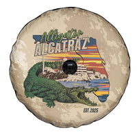 Alligator Alcatraz Retro Spare Tire Cover The Swamp - Wonder Print Shop