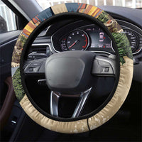 Alligator Alcatraz Retro Steering Wheel Cover The Swamp - Wonder Print Shop