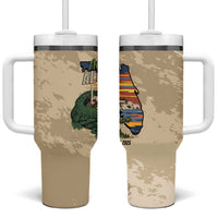 Alligator Alcatraz Retro Tumbler With Handle The Swamp - Wonder Print Shop