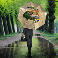 Alligator Alcatraz Retro Umbrella The Swamp - Wonder Print Shop