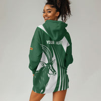 Zimbabwe Sables Afro Batik Personalized Hoodie Dress
