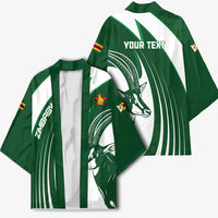 Zimbabwe Sables Afro Batik Personalized Kimono