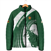Zimbabwe Sables Afro Batik Personalized Padded Jacket