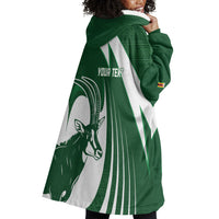Zimbabwe Sables Afro Batik Personalized Wearable Blanket Hoodie