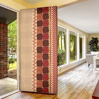 Zimbabwe Heritage Kudhinda Inspired Print Door Cover