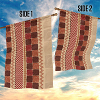Zimbabwe Heritage Kudhinda Inspired Print Garden Flag