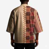 Zimbabwe Heritage Kudhinda Inspired Print Kimono
