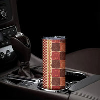 Zimbabwe Heritage Kudhinda Inspired Print Skinny Tumbler