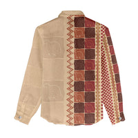 Zimbabwe Heritage Kudhinda Inspired Print Women Casual Shirt