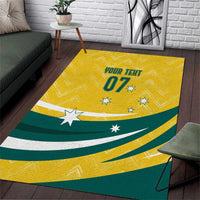 Australia 2024 Olympics Custom Area Rug Rise of the Roos LT7 - Wonder Print Shop