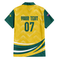 Australia 2024 Olympics Custom Family Matching Tank Maxi Dress and Hawaiian Shirt Rise of the Roos - Wonder Print Shop