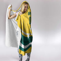Australia 2024 Olympics Custom Hooded Blanket Rise of the Roos