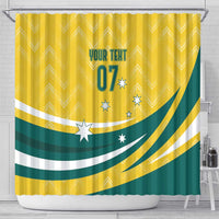 Australia 2024 Olympics Custom Shower Curtain Rise of the Roos