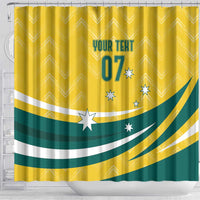 Australia 2024 Olympics Custom Shower Curtain Rise of the Roos