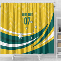 Australia 2024 Olympics Custom Shower Curtain Rise of the Roos