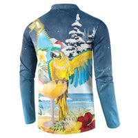 Funny Tropical Christmas Button Sweatshirt Tis The Season To Get Tipsy LT7 - Wonder Print Shop