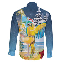 Funny Tropical Christmas Family Matching Off Shoulder Short Dress and Hawaiian Shirt Tis The Season To Get Tipsy LT7 - Wonder Print Shop