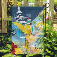 Funny Tropical Christmas Garden Flag Tis The Season To Get Tipsy - Wonder Print Shop